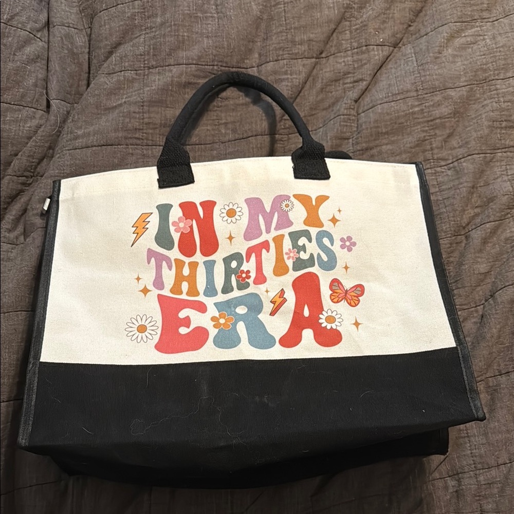 “In my Thirties Era” Canvas Bag
